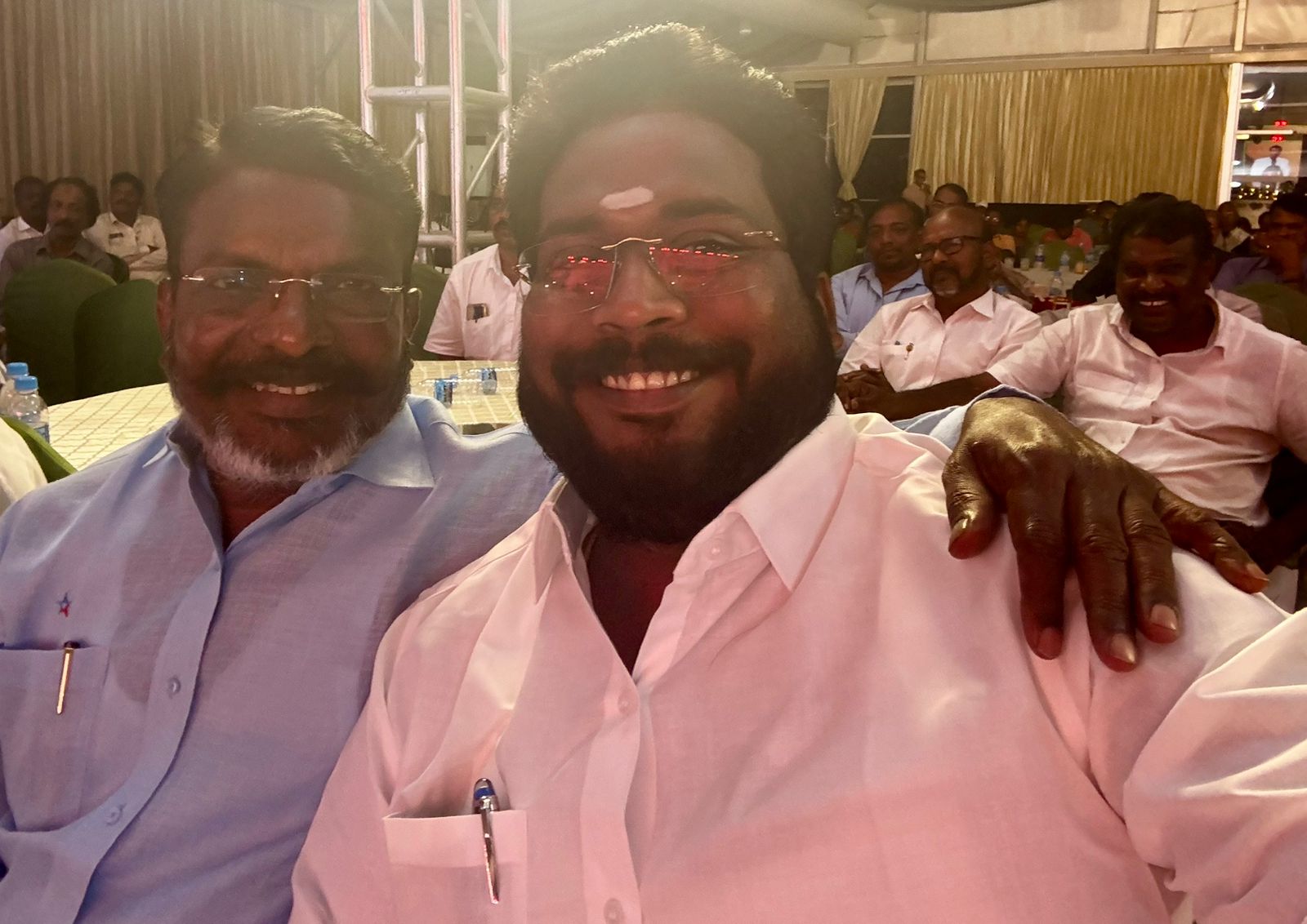 Tiruchi Suriyaa at Tamil Nadu political function