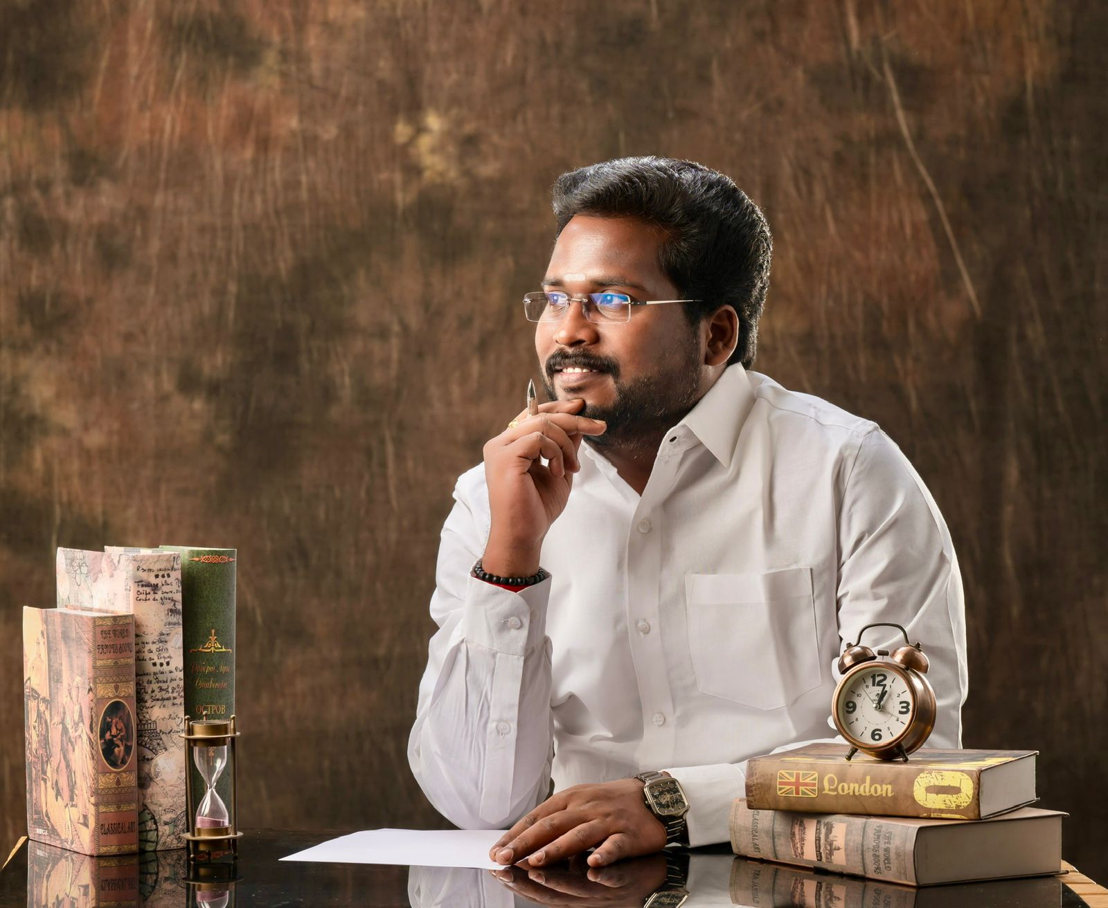 Trichy Surya Politician - Professional headshot of Tiruchi Suriyaa